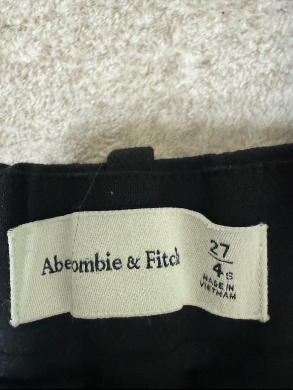 Abercrombie & fitch tailored pants size 27/4 - Picture 3 of 3